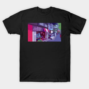 Cafe Léblanc - Pixel Art T-Shirt